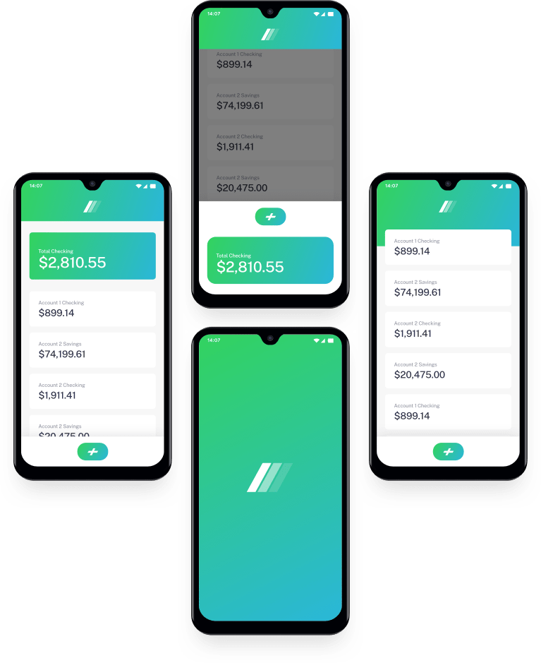cellphone mockups
            showing currency amounts